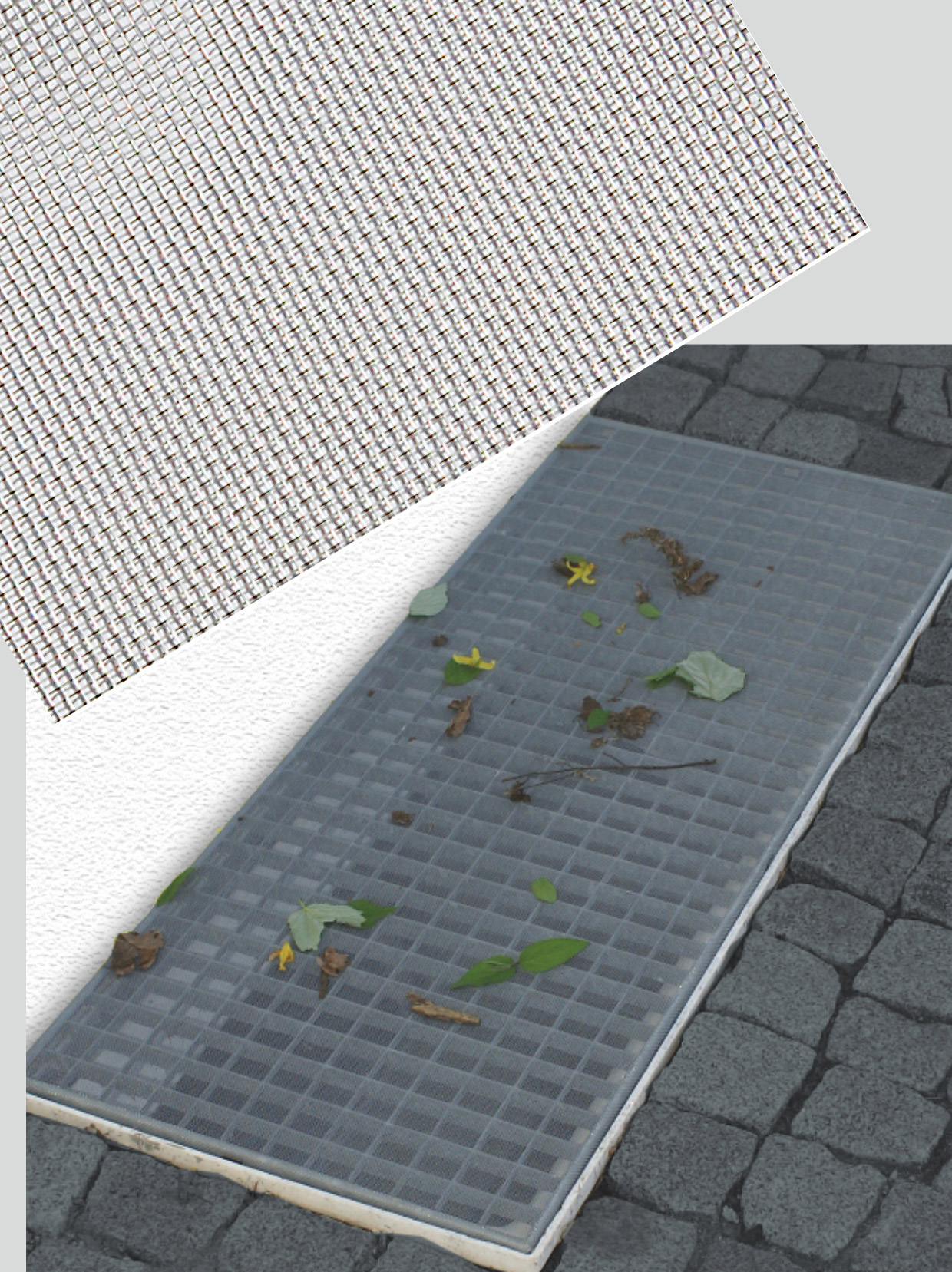 Lichtschachtabdeckung RAHMENLOS - Aluminium